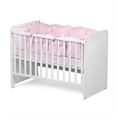 Cot Bumper Big UNI 60x120 cm / Pink